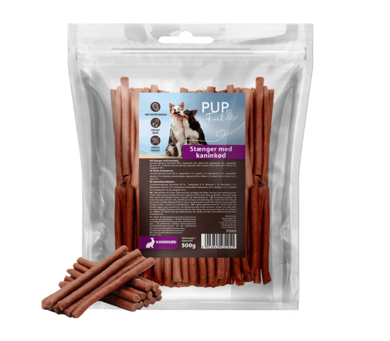 Pupfuel St�nger med kanink�d