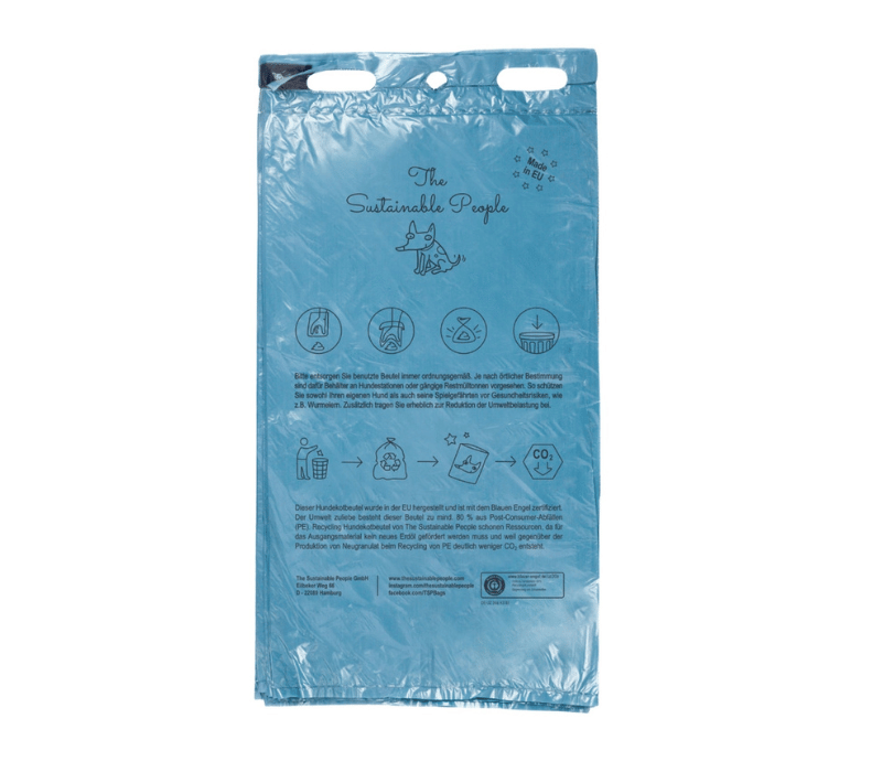 The Sustainable People - Hundeposer i Blokformat af genbrugsplast