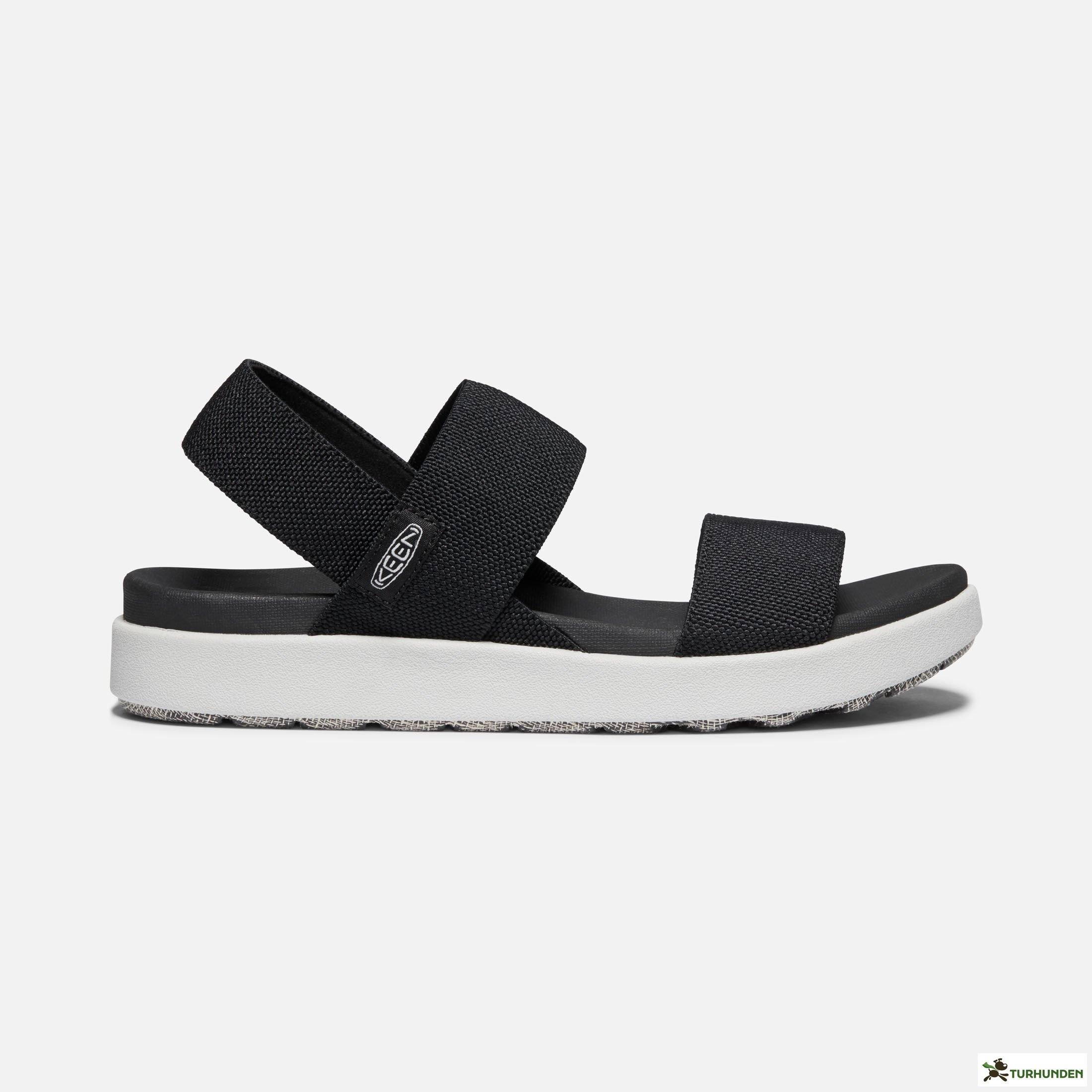Keen Elle Backstrap, Sort - Damesandal