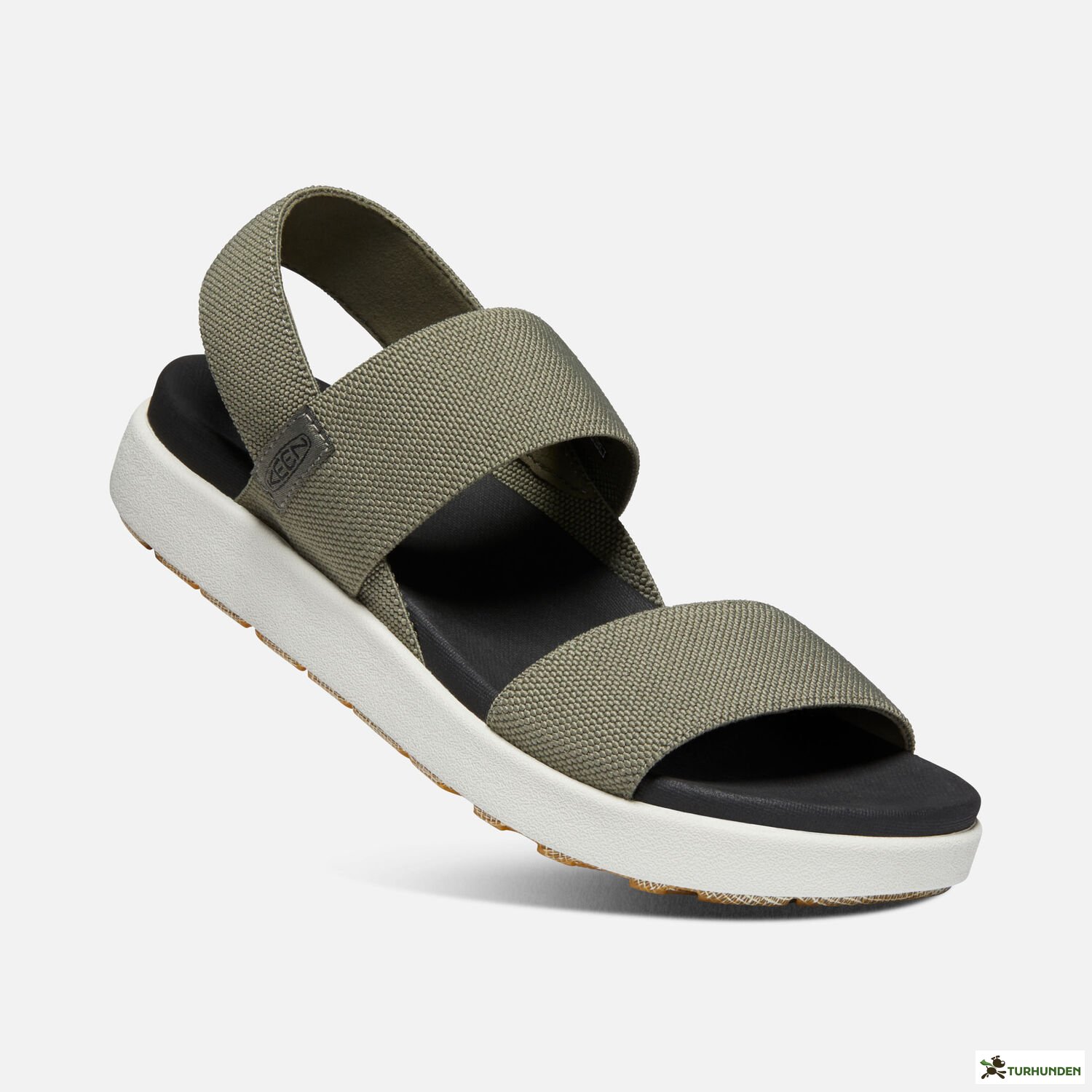 Keen Elle Backstrap, Dusty Olive - Damesandal
