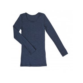 Emily Langrmet bluse / 85% Uld 15% Silke