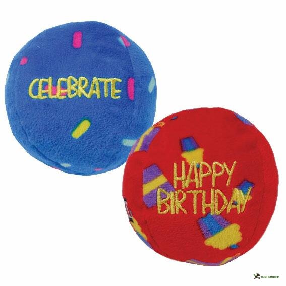 Fdselsdags Bolde, 2 stk