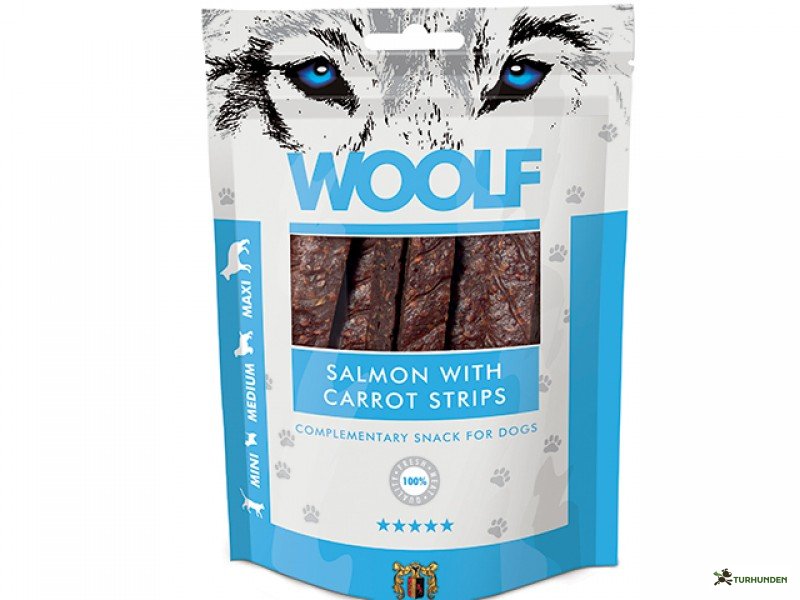 Woolf - Salmon with Carrots strips