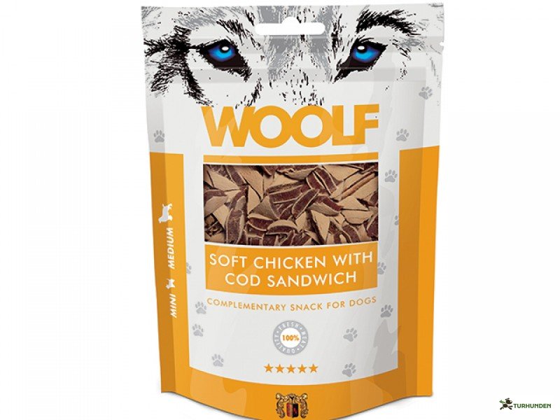 Woolf - Soft chicken whit cod sandwich