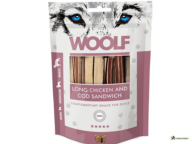 Woolf - Long Chicken and Cod sandwich