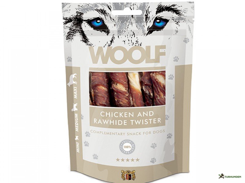 Woolf - Chicken &amp; Rawhide Twister