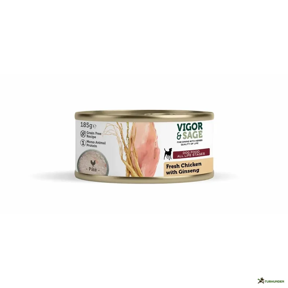 Vigor &amp; Sage Fresh Chicken &amp; Ginseng 