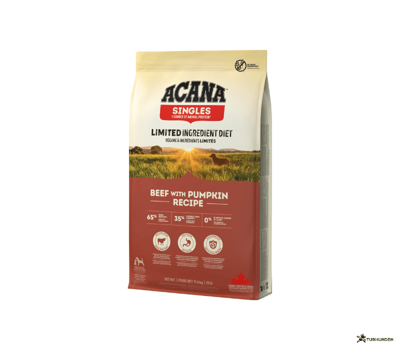 ACANA Dog Singles Beef &amp; Pumpkin Recipe