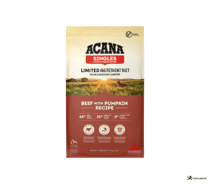 ACANA Dog Singles Beef &amp; Pumpkin Recipe