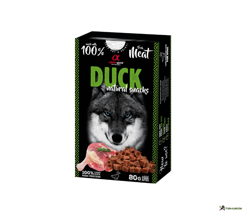 Alpha Spirit Natural Snacks Duck