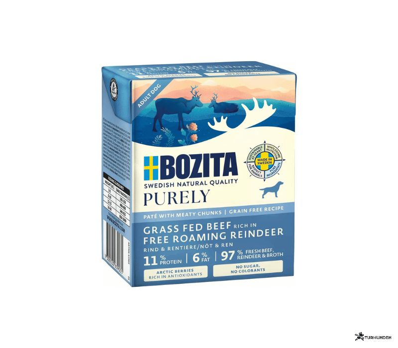 Bozita Dog Purely Pat� med Okse &amp; Rensdyr