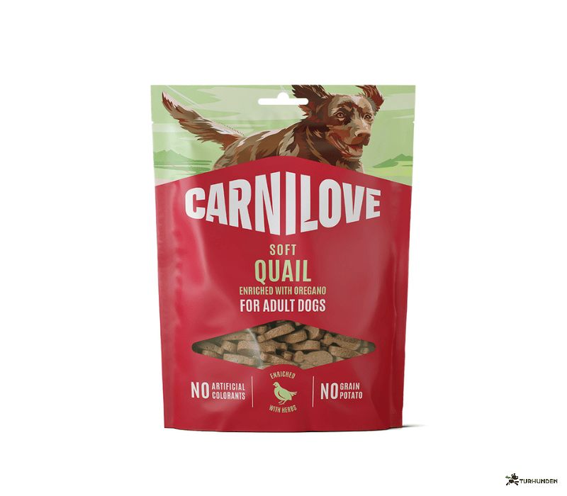 Carnilove Soft Snack Quail enriched with Oregano