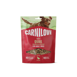 Carnilove Soft Snack Quail enriched with Oregano