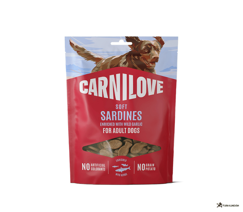 Carnilove Soft Snack Sardines enriched with Wild Garlic