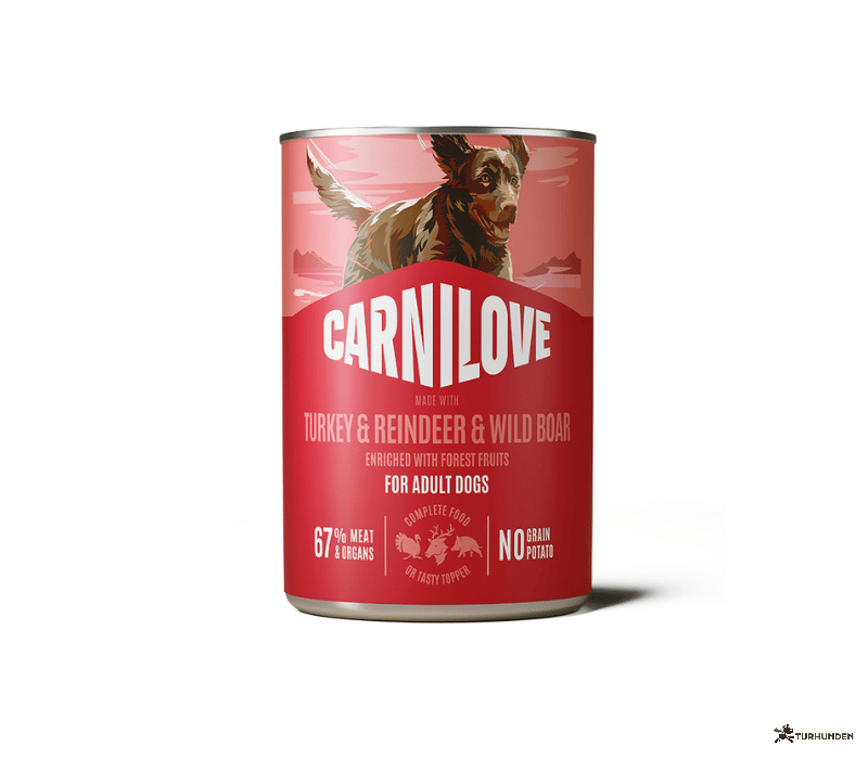 Carnilove Dog Can Turkey, Reindeer &amp; Wild Boar