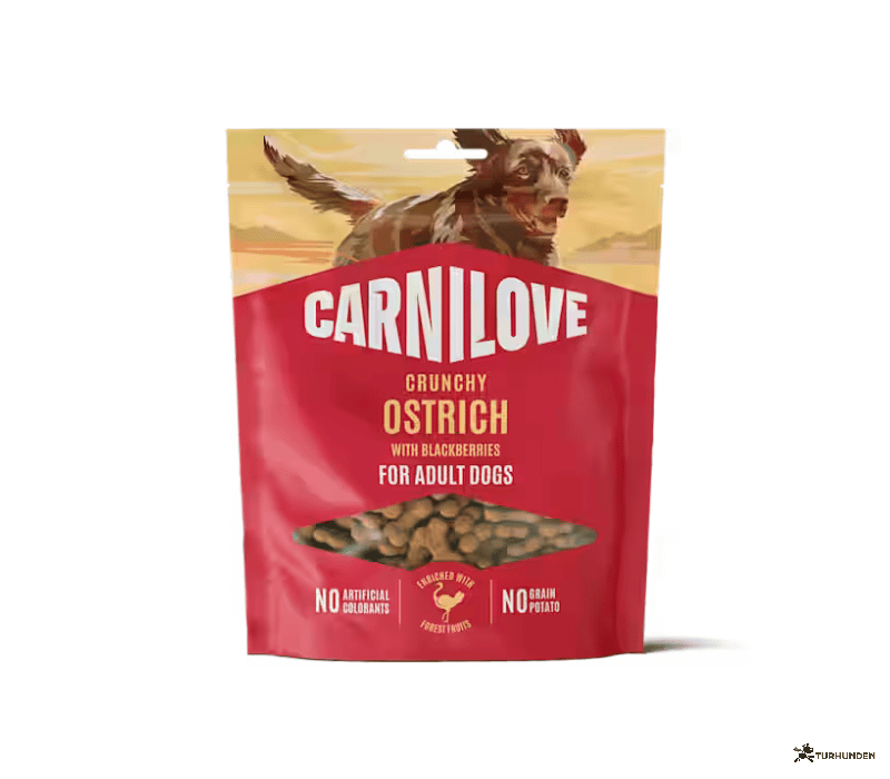 Carnilove Crunchy Snack Ostrich with Blackberries