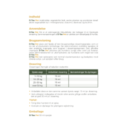 D-Tox Pet  Frstehjlp ved forgiftning hos hunde