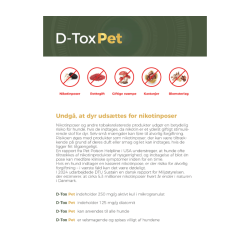 D-Tox Pet  Frstehjlp ved forgiftning hos hunde