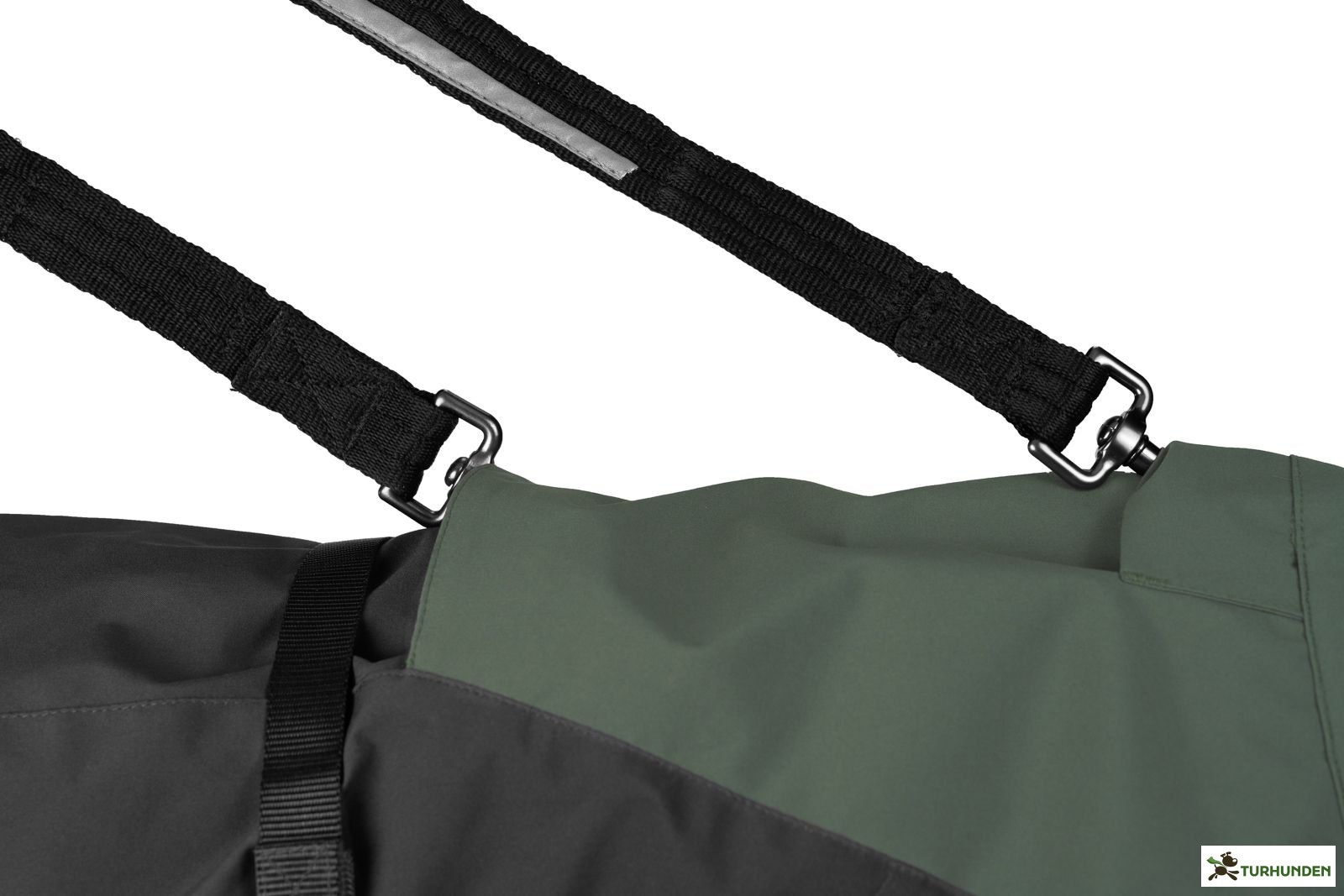 Non-stop dogwear Glacier Wool Dog Jacket 2.0, Grey/Gr�n