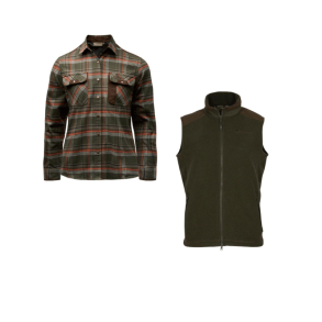 Pinewood s�t - Dame Skjorte & Dame Vest