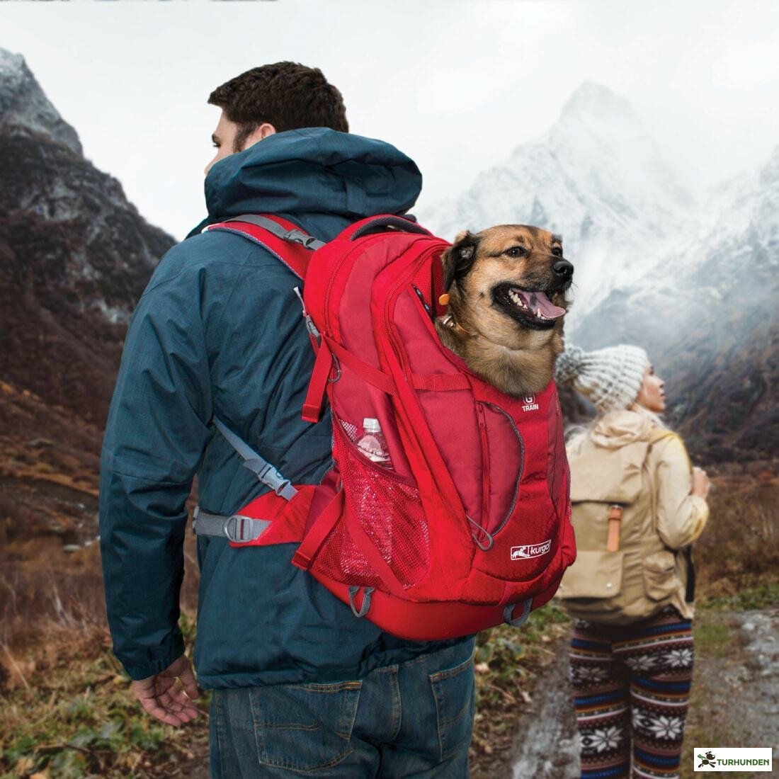 Kurgo G-Train K9 rygsk - sort