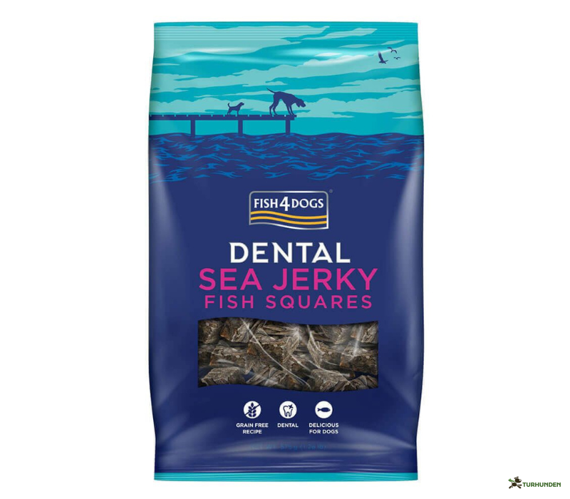 Fish4Dogs  Dental Sea Jerky Fish squares