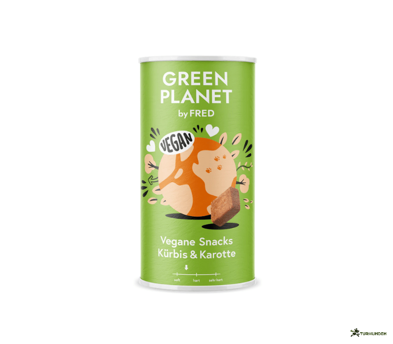 Fred - Semimoist Vegane Snacks m. Grskar &amp; Gulerdder