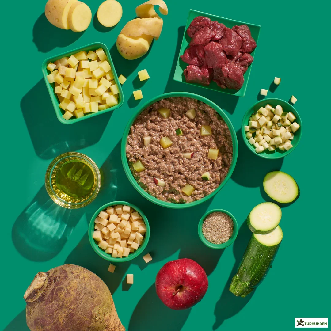 Fred - Hjort med Kartoffel, Majroer &amp; ble