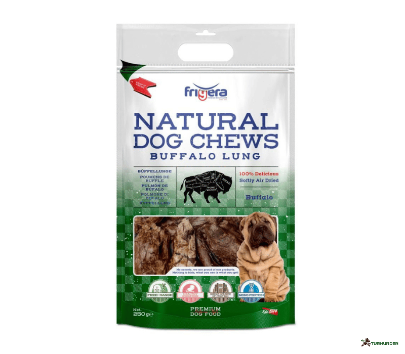 Frigera Natural Dog Chews - B�ffel Lunge