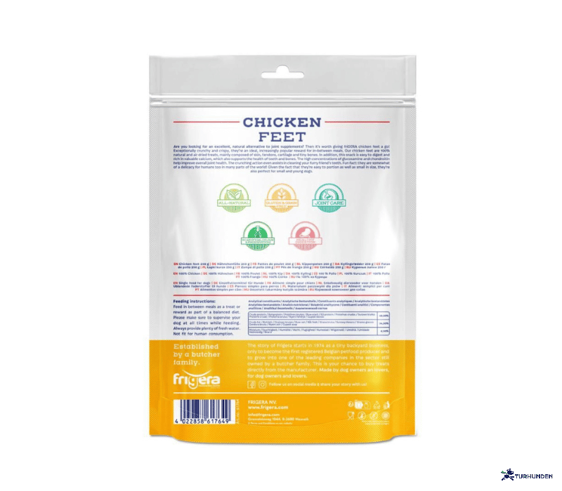 Frigera Natural Dog Chews - Hnsefdder