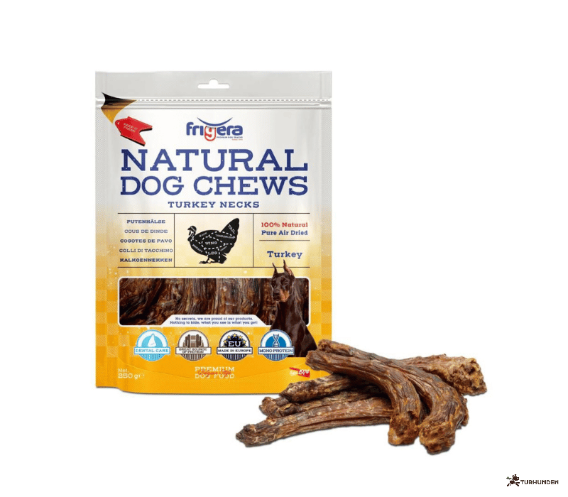 Frigera Natural Dog Chews - Kalkunhalse