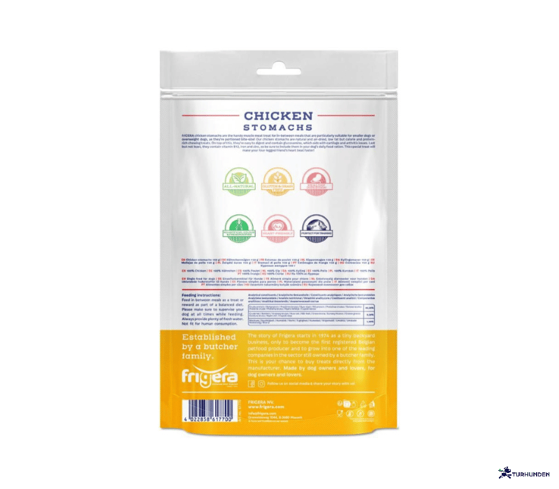 Frigera Natural Dog Chews - Kyllingemave