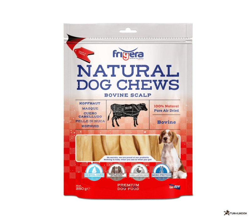 Frigera Natural Dog Chews - Okse pandelapper