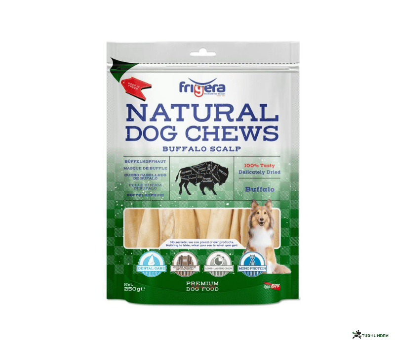 Frigera Natural Dog Chews - B�ffel Pandelapper
