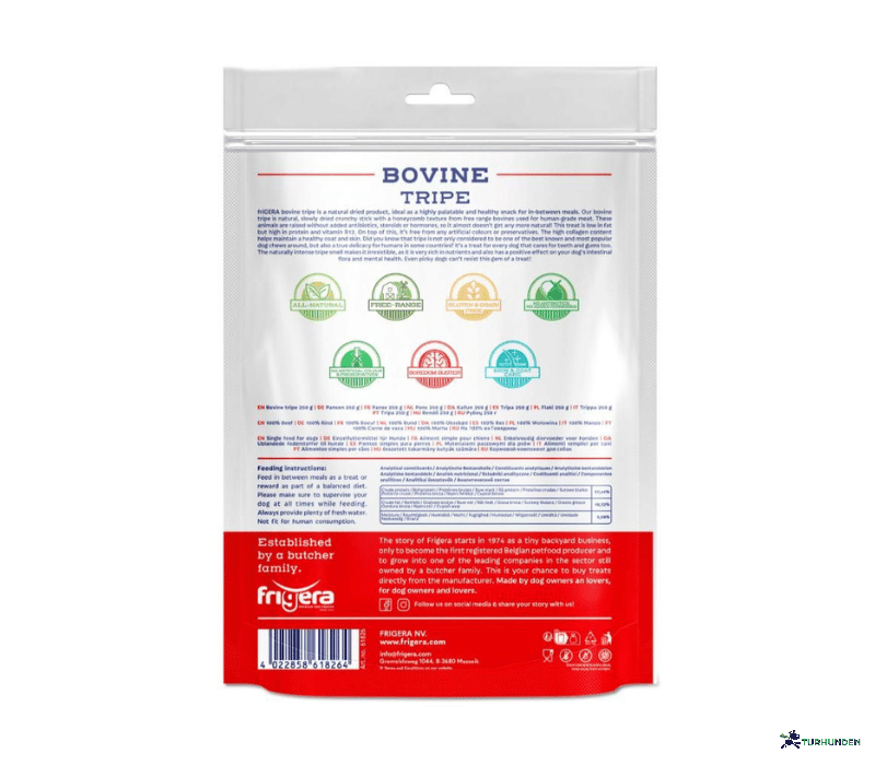 Frigera Natural Dog Chews Oksekallun