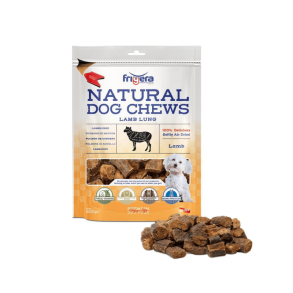 Frigera Natural Dog Chews stykker af Lammelunger