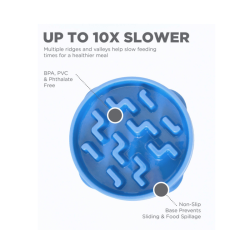 Fun Feeder Slo Bowl, Bl