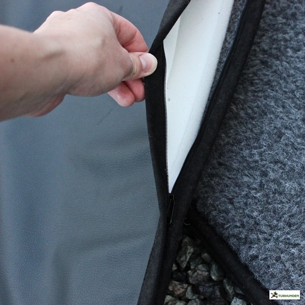 Canelana Uldmadras med vandtt bagside