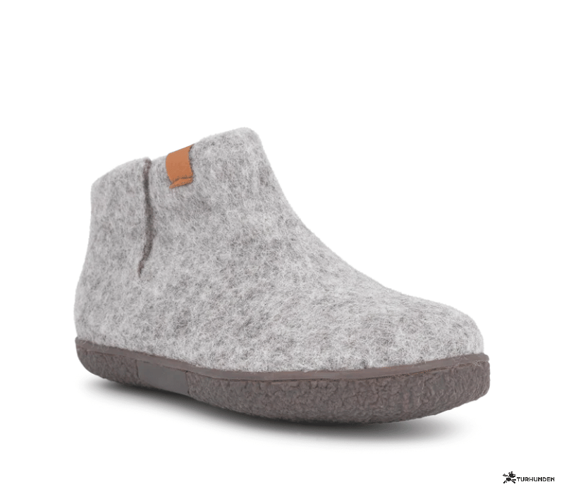 Green Comfort Wool Nepal � uldhjemmesko med gummis�l