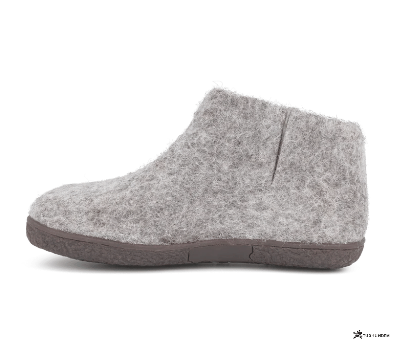 Green Comfort Wool Nepal � uldhjemmesko med gummis�l
