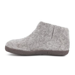 Green Comfort Wool Nepal � uldhjemmesko med gummis�l