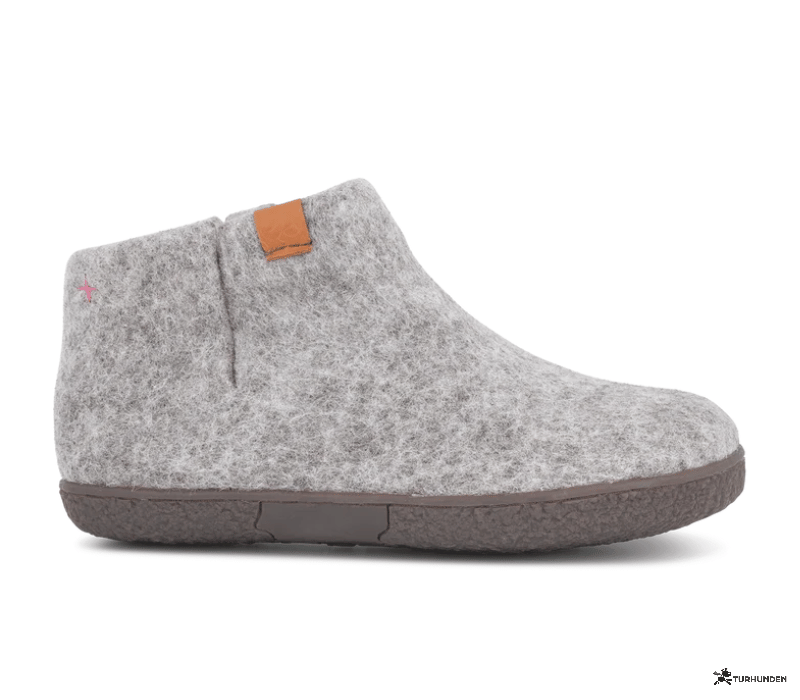 Green Comfort Wool Nepal � uldhjemmesko med gummis�l