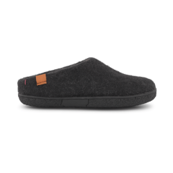 Green Comfort Wool Tibet � uldhjemmesko med gummis�l