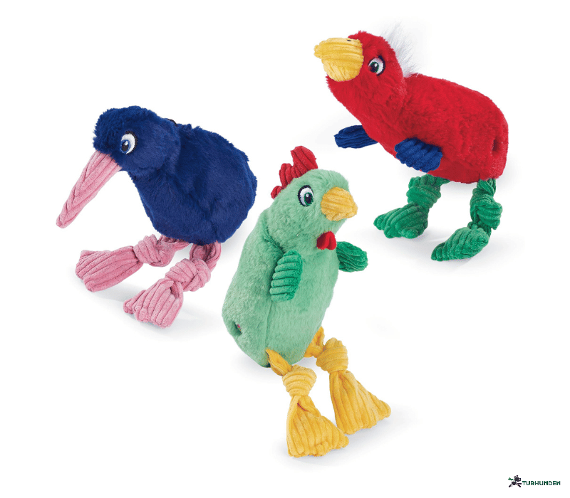 HuggleHounds Fuzzy Flock Knotties