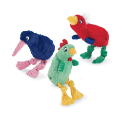 HuggleHounds Fuzzy Flock Knotties