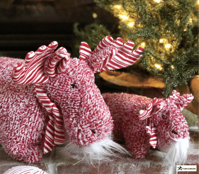 HuggleHounds Squooshie Pebbermint Moose