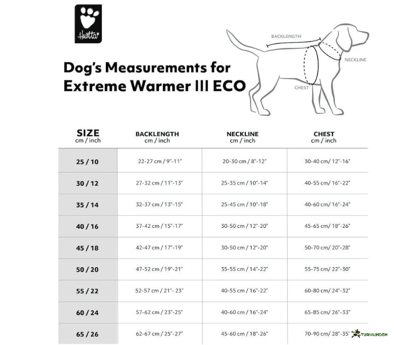 Hurtta Extreme Warmer III ECO