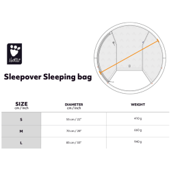 Hurtta Sleepover Sleeping bag