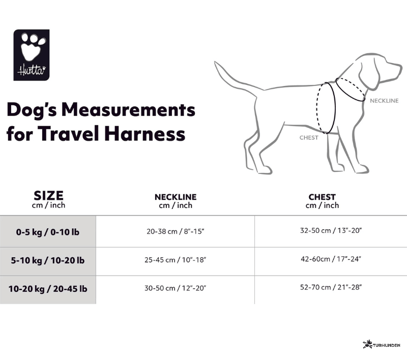 Hurtta Travel Harness ECO