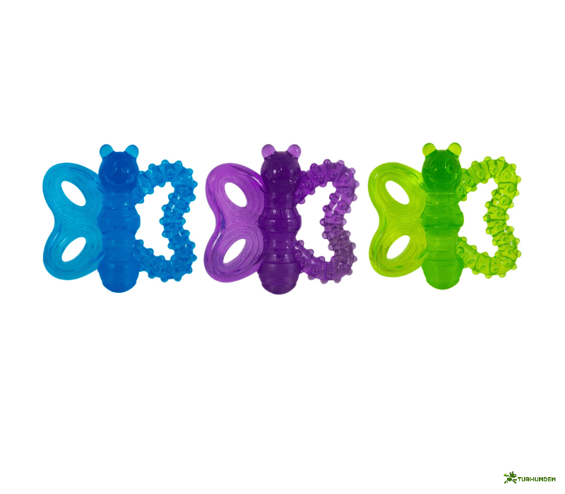 JW Butterfly Puppy Teether Chew Toy